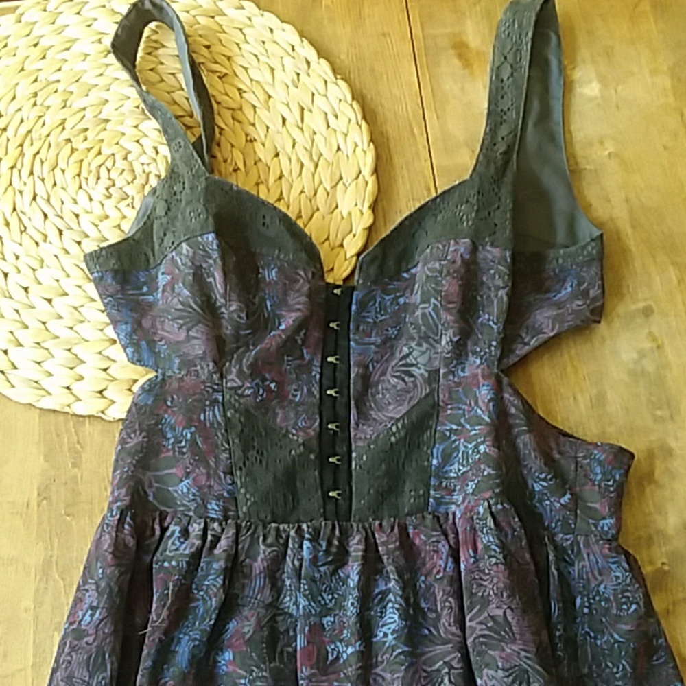 Free people cut out maxi dress